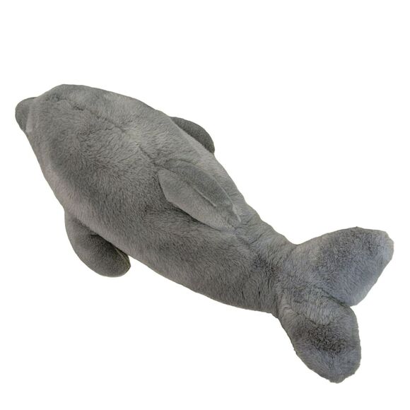 VTG 90s Douglas Little Cuddlers Dolphin Plush 17" Gray Realistic‎ Stuffed Animal - Picture 9 of 12